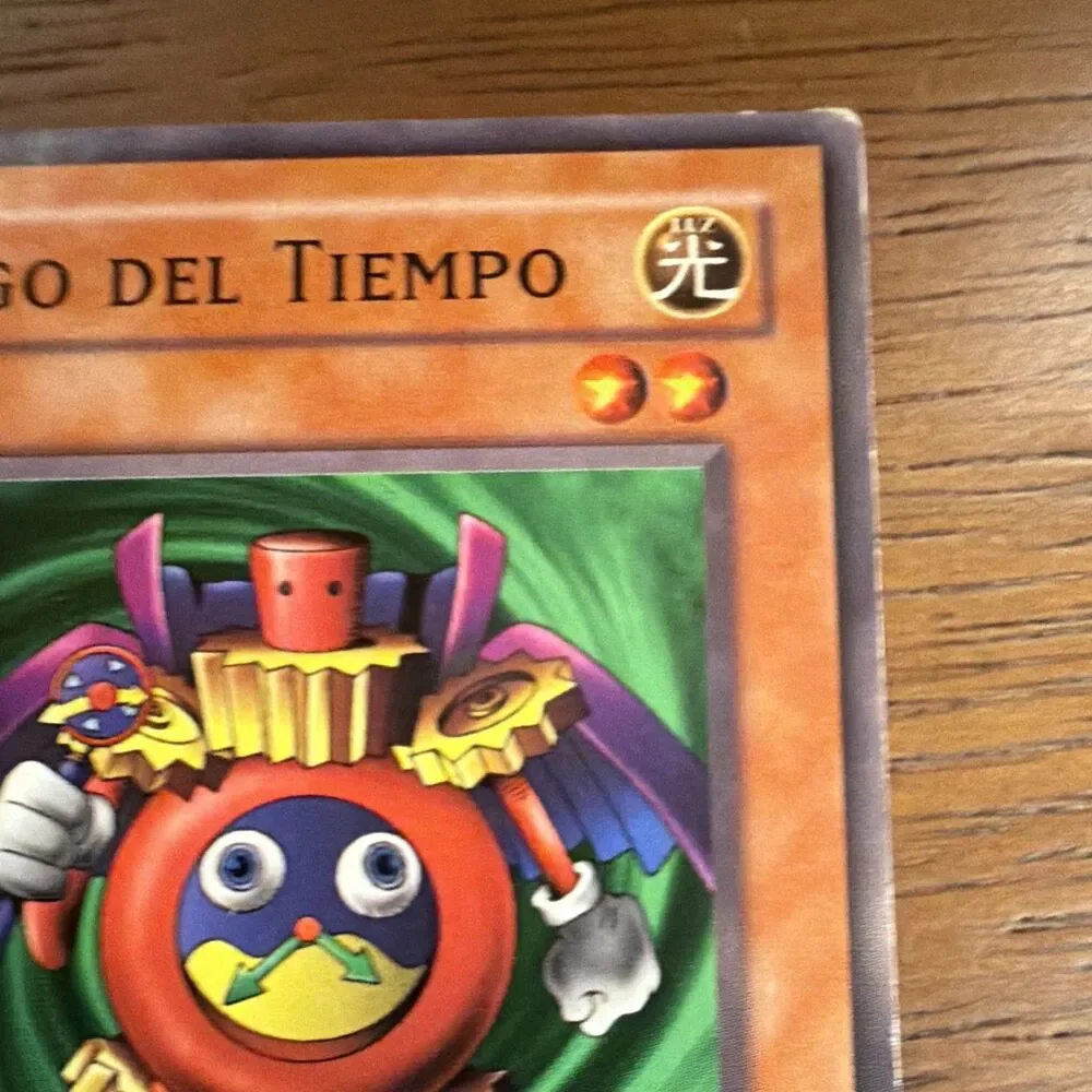 Konami Yu-Gi-Oh! TCG Time Wizard Mago del Tiempo BJI-S015 1st Ed Spanish